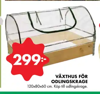 ÖoB VÄXTHUS FÖR ODLINGSKRAGE erbjuda