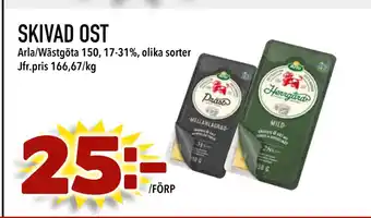 MatArket SKIVAD OST erbjuda