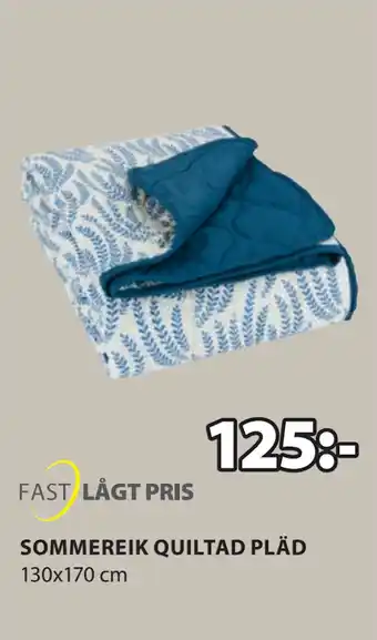 SOMMEREIK QUILTAD PLÄD