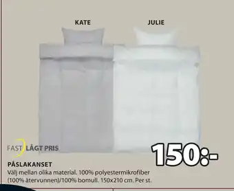 JYSK PÅSLAKANSET erbjuda