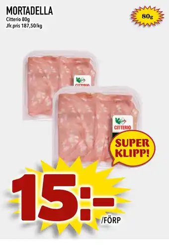 Nya Pulsen MORTADELLA erbjuda