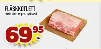 Matvärlden Tensta FLÄSKKOTLETT erbjuda