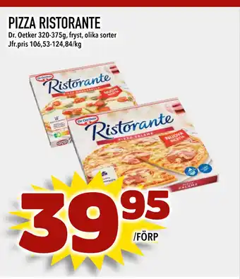 Din Mat PIZZA RISTORANTE erbjuda