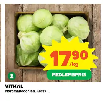 Coop Daglivs VITKÅL erbjuda