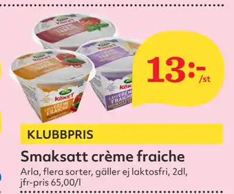 Hemköp Smaksatt crème fraiche erbjuda