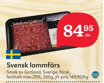 Hemköp Svensk lammfärs erbjuda