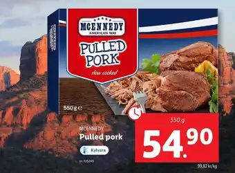 Lidl Pulled pork erbjuda