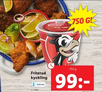 Lidl Friterad kyckling erbjuda