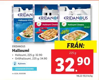 Lidl ERIDANOUS Halloumi erbjuda