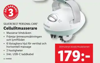 Lidl SILVERCREST PERSONAL CARE® Cellulitmasserare erbjuda