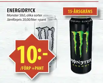 Matvärlden Tensta ENERGIDRYCK erbjuda