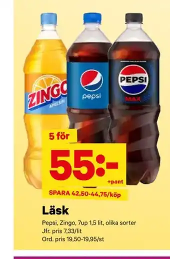 City Gross Pepsi läskedryck erbjuda