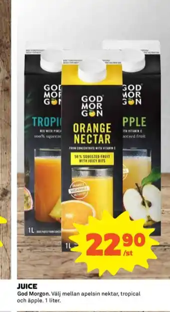 Coop God morgon juice erbjuda