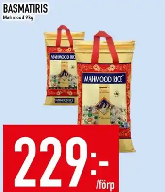 Matdax Mahmood rice basmatiris erbjuda