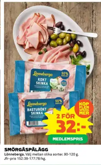 Coop Lönneberga skinka erbjuda