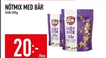 Matdax Olw nötmix bär erbjuda