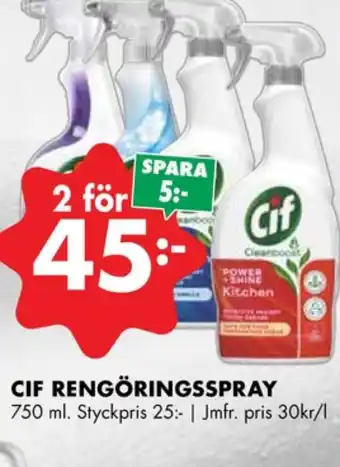 ÖoB Power & shine rengöringsmedel erbjuda