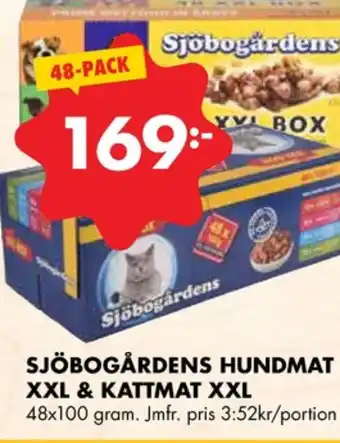 ÖoB Sjöbogården kattmat erbjuda