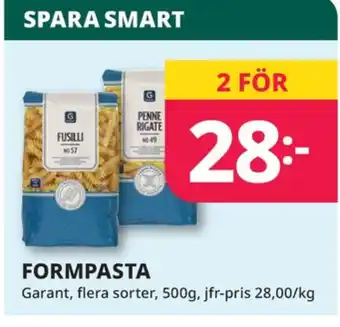 Tempo Garant pasta sorterad erbjuda