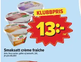 Östenssons Arla köket crème fraiche erbjuda