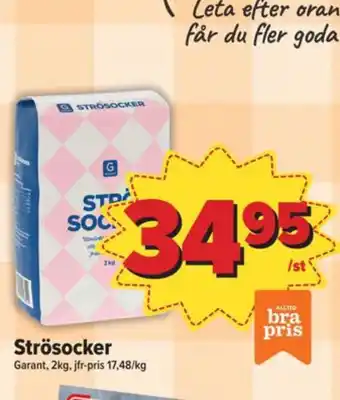 Östenssons Garant strösocker erbjuda