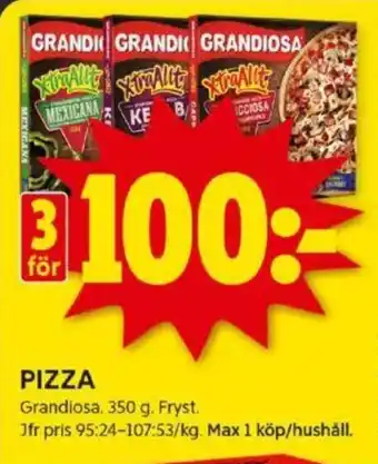 ICA Kvantum PIZZA erbjuda