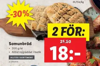 Lidl Lidl butiksbakat matbröd erbjuda