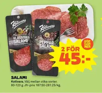 Stora Coop SALAMI erbjuda