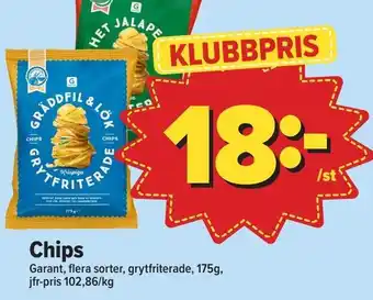 Östenssons Chips erbjuda