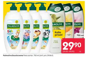 Rusta Palmolive Duschcreme erbjuda