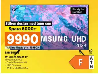 Power 75 4K LED SMART TV erbjuda