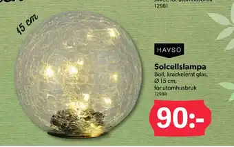 DollarStore Solcellslampa erbjuda