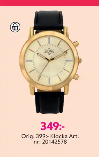 Orig. 399:- Klocka