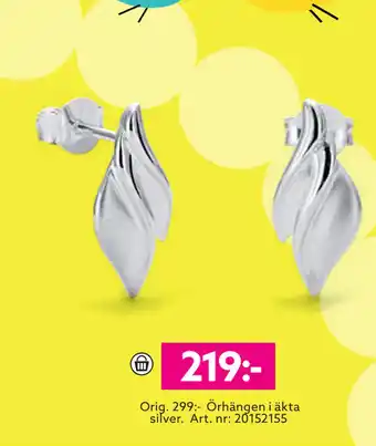 Örhängen i äkta silver