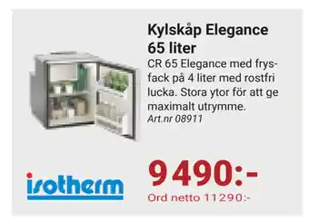 Erlandsons Brygga Kylskåp Elegance 65 liter erbjuda