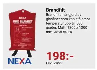 Erlandsons Brygga Brandfilt erbjuda