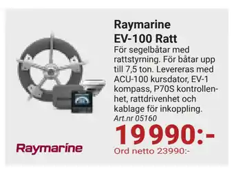Erlandsons Brygga Raymarine EV-100 Ratt erbjuda