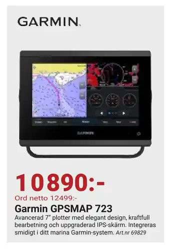 Erlandsons Brygga Garmin GPSMAP 723 erbjuda