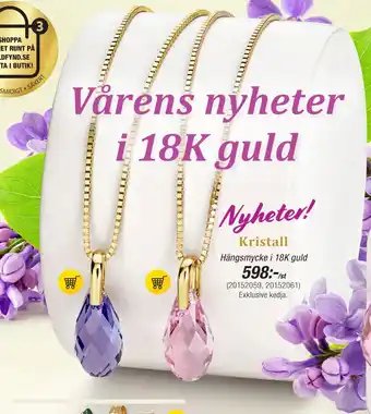 Guldfynd Hängsmycke i 18K guld erbjuda