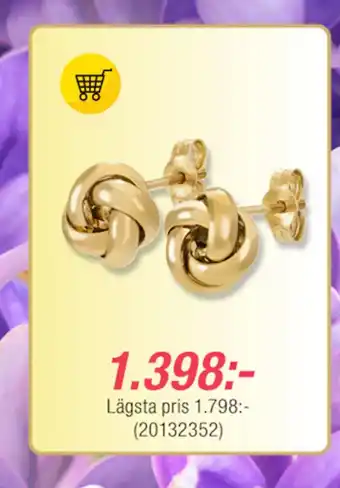 Guldfynd Örhängen i 18K guld erbjuda