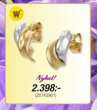Guldfynd Örhängen i 18K guld erbjuda