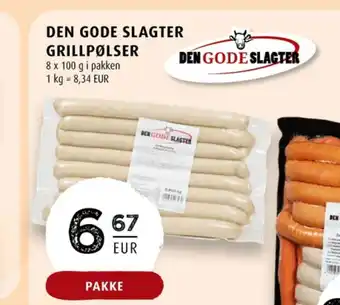 Scandinavian Park Den gode slagter grillkorv erbjuda