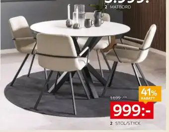 XXXLutz STOL/STYCK erbjuda