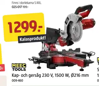 Jula Kap- och gersåg 230 V, 1500 W, Ø216 mm erbjuda