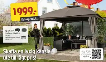 Jula Ekvip paviljong erbjuda