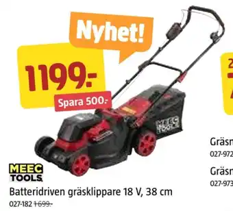 Jula Meec tools gräsklippare erbjuda