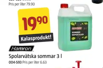 Jula Hamron spolarvätska erbjuda