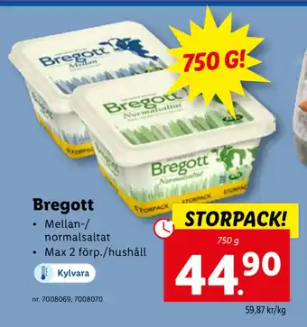 Lidl Bregott erbjuda
