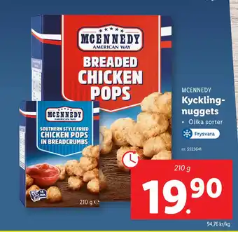 Lidl Kycklingnuggets erbjuda