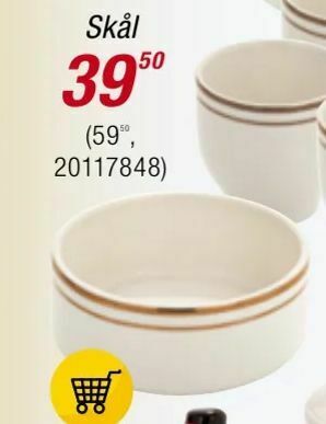 Guldfynd Skål erbjuda